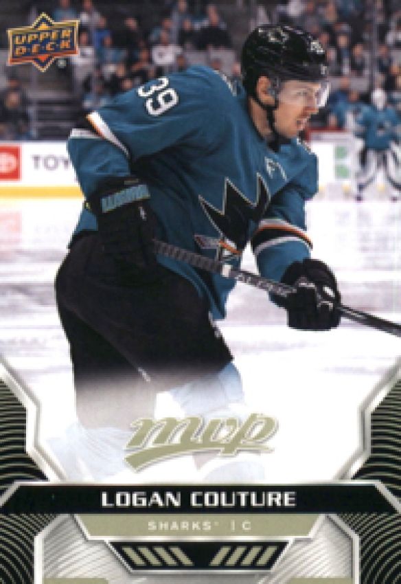 NHL 2020-21 Upper Deck MVP - No 140 - Logan Couture