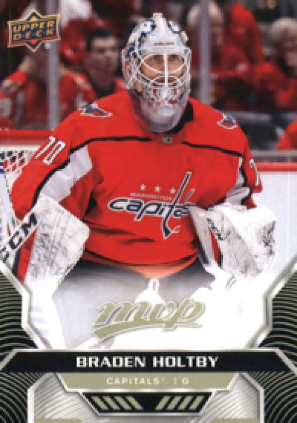 NHL 2020-21 Upper Deck MVP - No. 144 - Braden Holtby