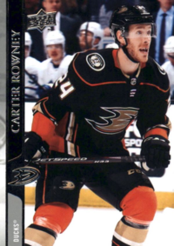 NHL 2020-21 Upper Deck - No. 254 - Carter Rowney