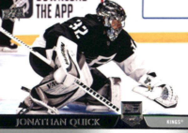 NHL 2020-21 Upper Deck - No 338 - Jonathan Quick