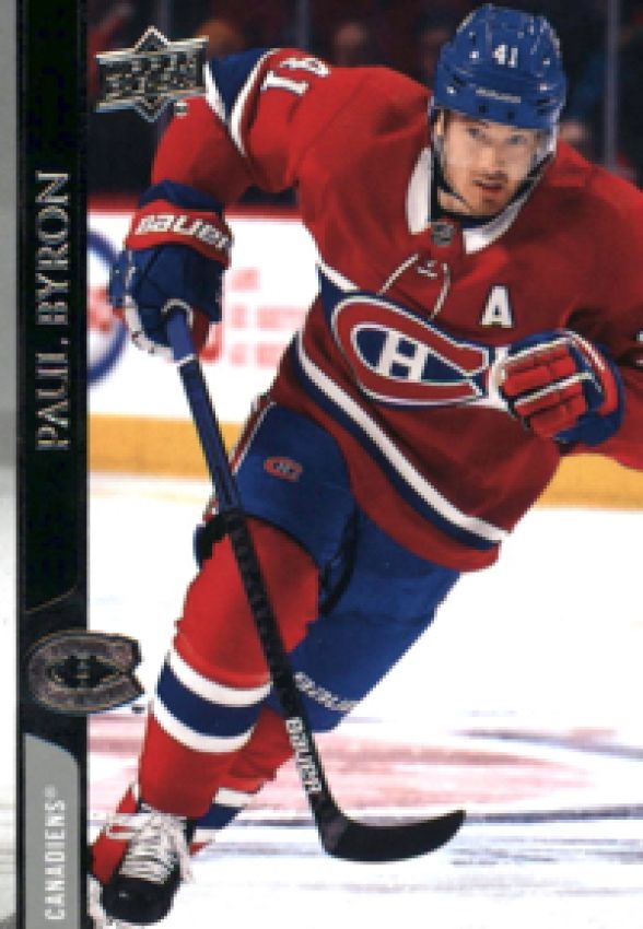 NHL 2020-21 Upper Deck - No 348 - Paul Byron