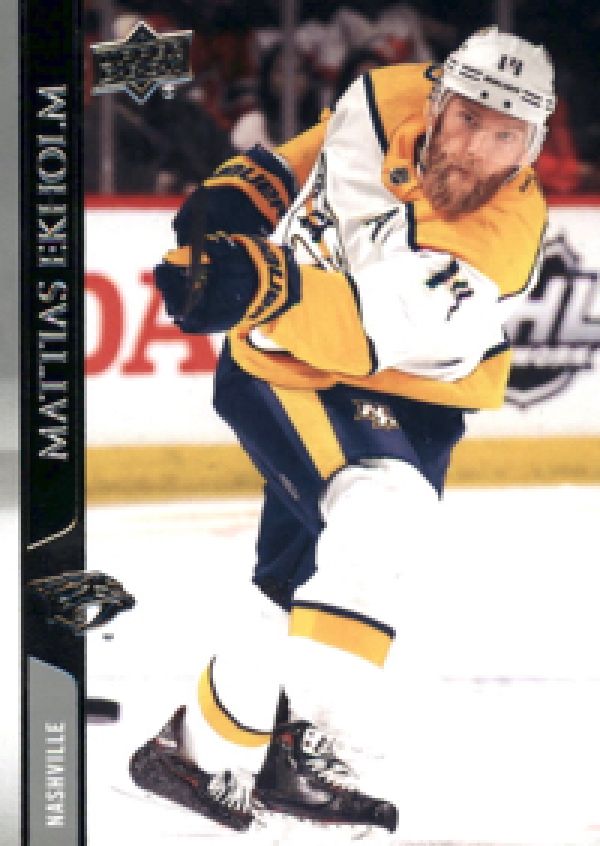 NHL 2020-21 Upper Deck - No 355 - Mattias Ekholm