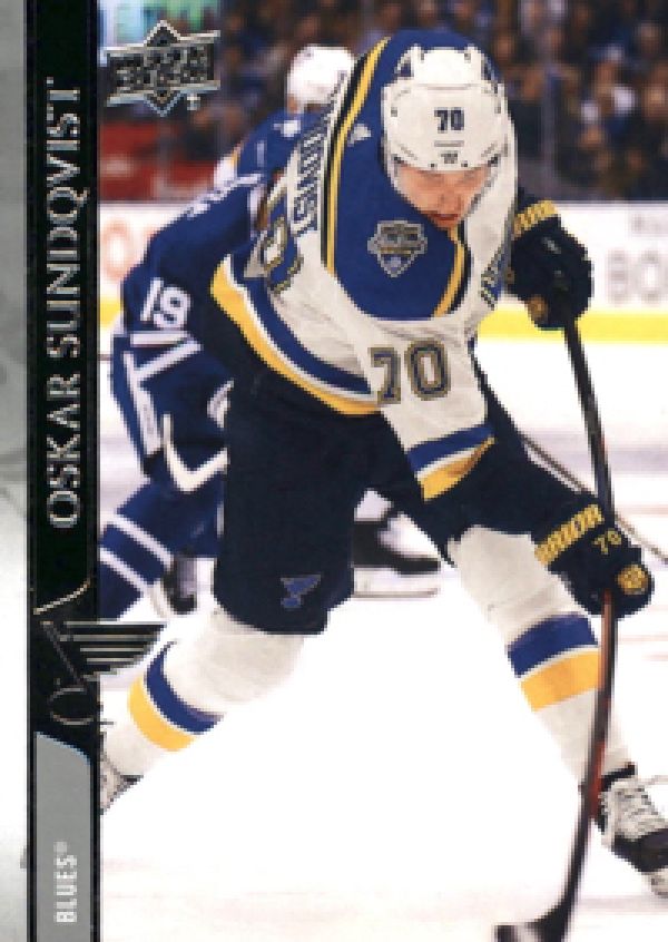 NHL 2020-21 Upper Deck - No 407 - Oskar Sundqvist