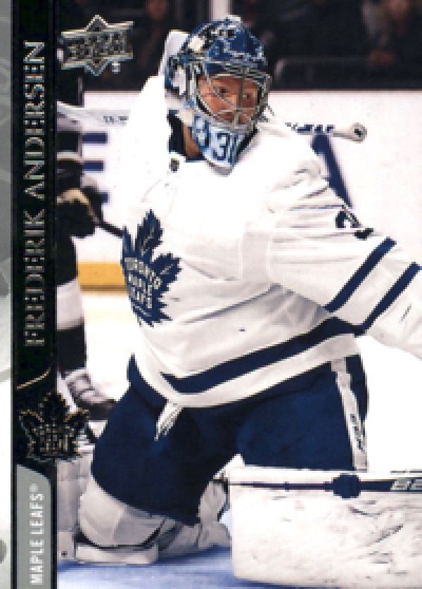 NHL 2020-21 Upper Deck - No 416 - Frederik Andersen