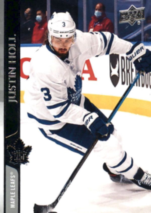 NHL 2020-21 Upper Deck - No 418 - Justin Holl