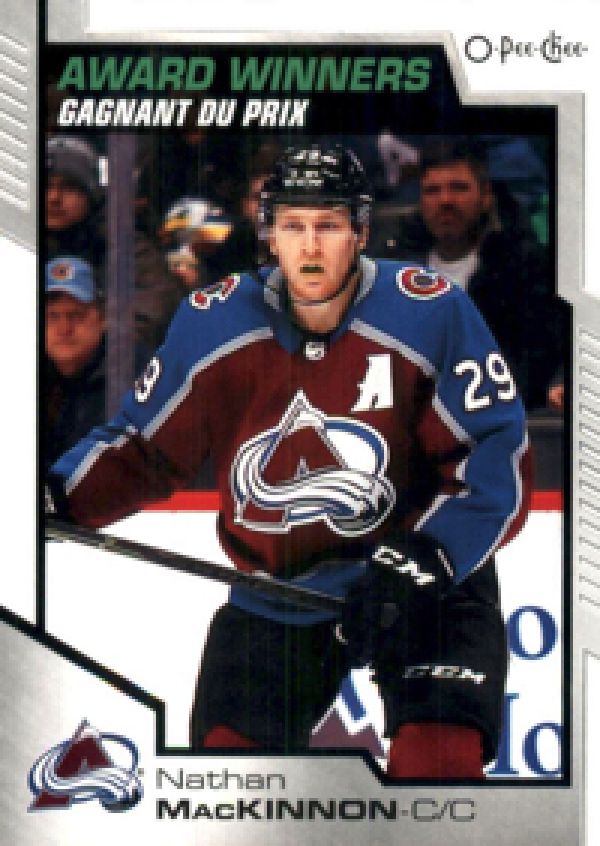 NHL 2020-21 O-Pee-Chee - No 607 - Nathan MacKinnon