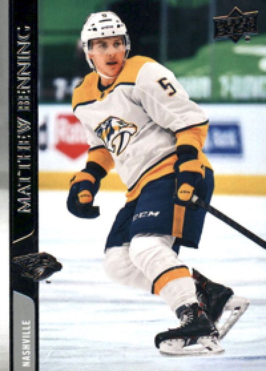 NHL 2020-21 Upper Deck - No 575 - Matthew Benning