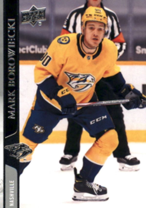 NHL 2020-21 Upper Deck - No 576 - Mark Borowiecki