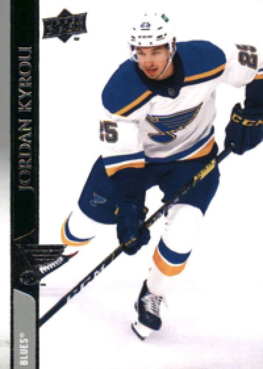 NHL 2020-21 Upper Deck - No 622 - Jordan Kyrou