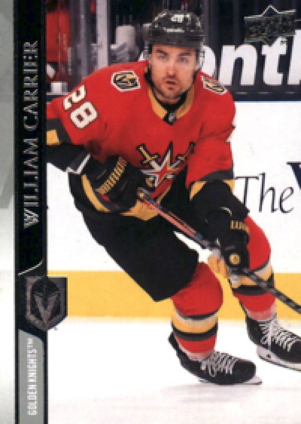 NHL 2020-21 Upper Deck - No 639 - William Carrier