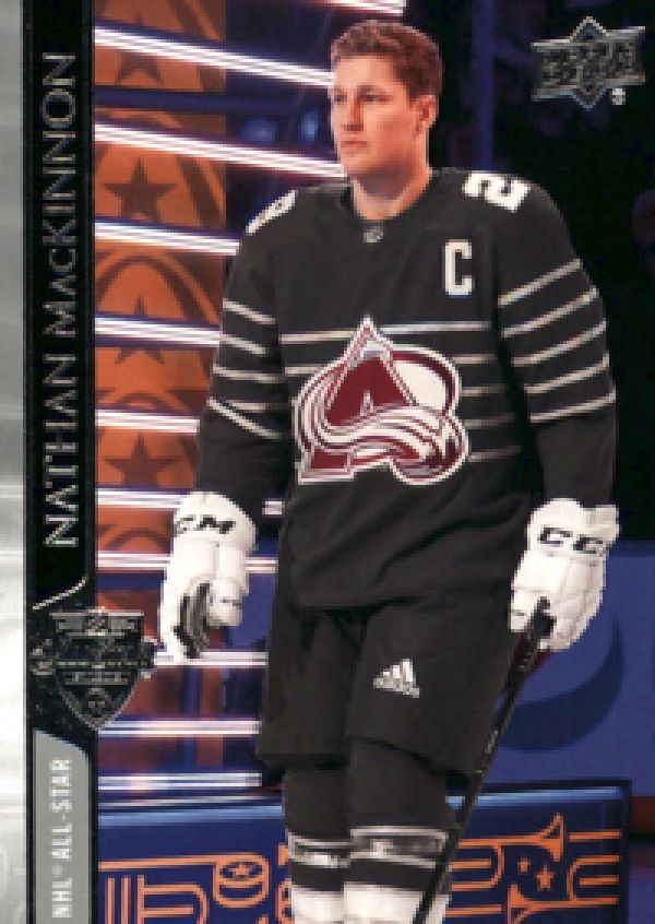 NHL 2020-21 Upper Deck - No 659 - Nathan MacKinnon