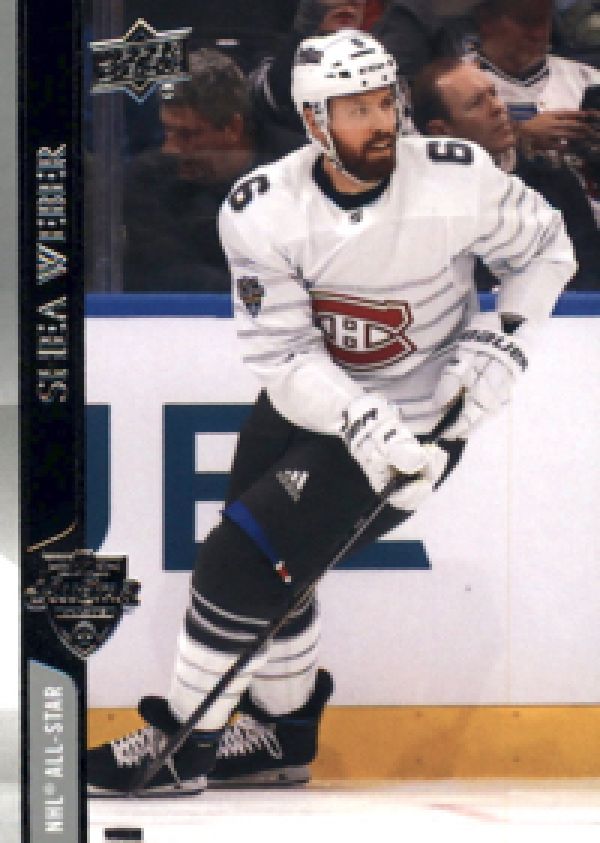 NHL 2020-21 Upper Deck - No 698 - Shea Weber