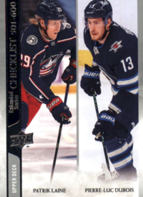 NHL 2020-21 Upper Deck - No 699 - Patrik Laine / Pierre-Luc Dubois