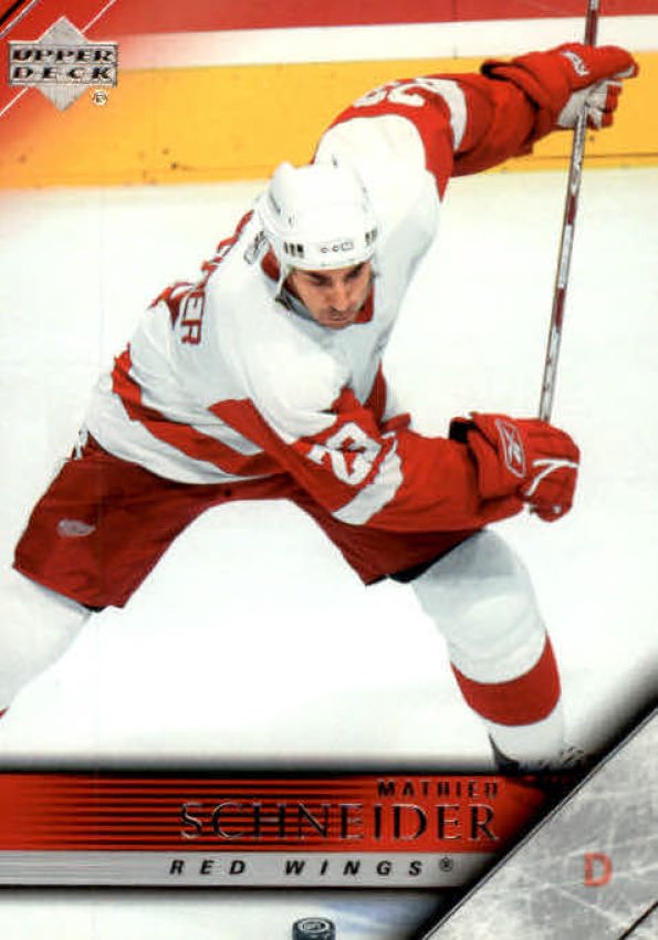 NHL 2005-06 Upper Deck - No 318 - Mathieu Schneider