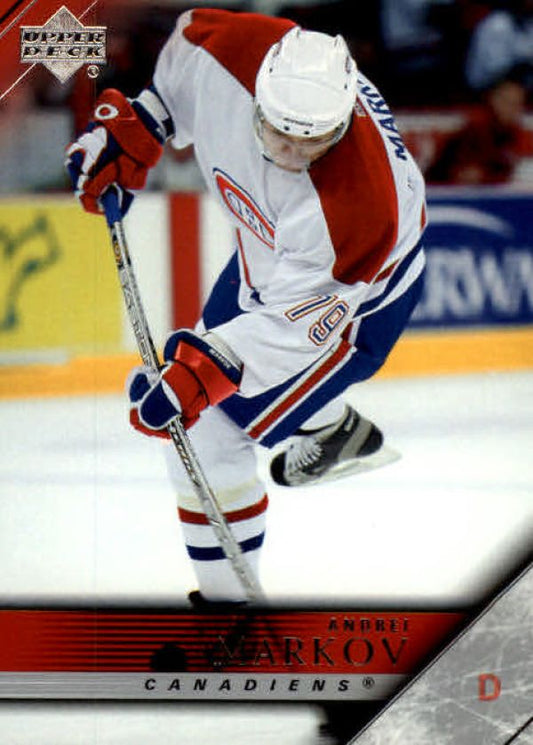 NHL 2005-06 Upper Deck - No. 352 - Andrei Markov