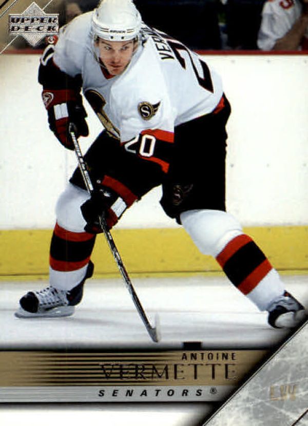 NHL 2005-06 Upper Deck - No. 384 - Antoine Vermette