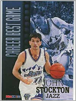 NBA 1996-97 Hoops - No 347 - John Stockton