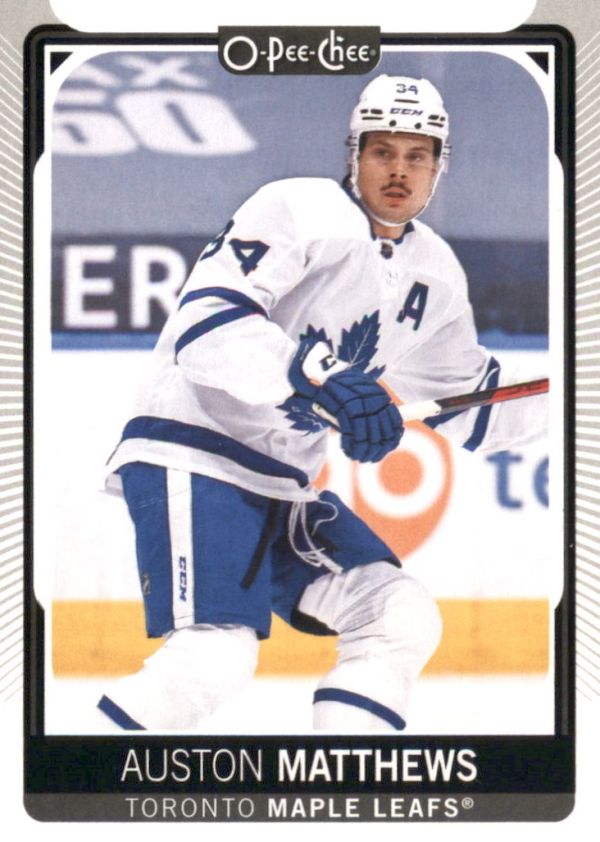 NHL 2021-22 O-Pee-Chee - No 7 - Auston Matthews