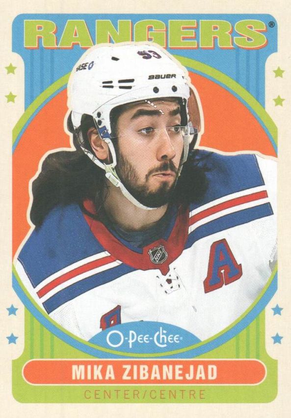 NHL 2021-22 O-Pee-Chee Retro - No 486 - Mika Zibanejad