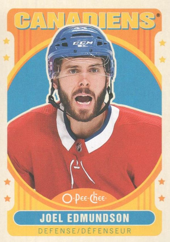 NHL 2021-22 O-Pee-Chee Retro - No 371 - Joel Edmundson