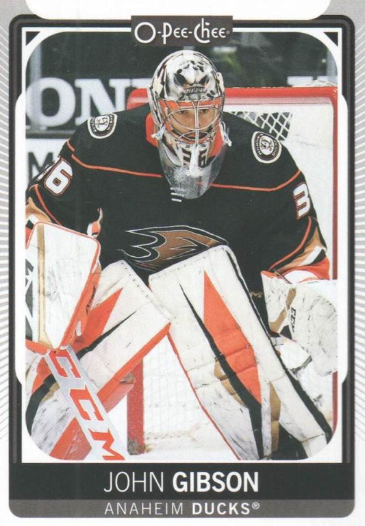 NHL 2021-22 O-Pee-Chee - No 17 - John Gibson