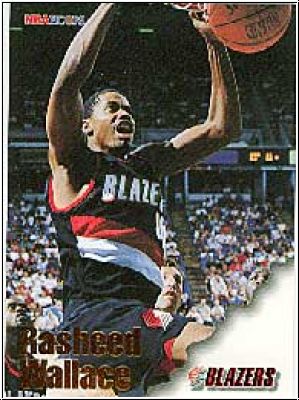 NBA 1996-97 Hoops - No. 236 - Rasheed Wallace