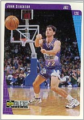 NBA 1997-98 Collector's Choice - No 143 - John Stockton