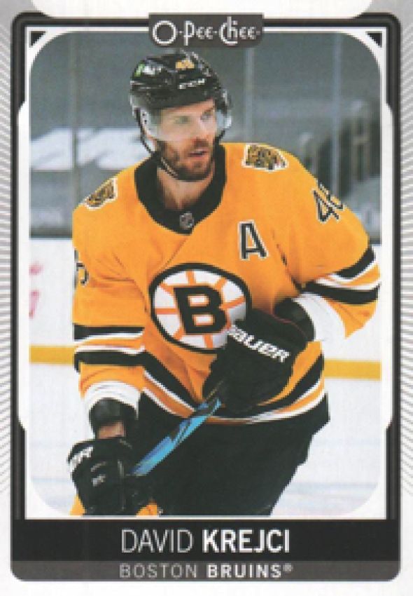 NHL 2021-22 O-Pee-Chee - No 443 - David Krejci