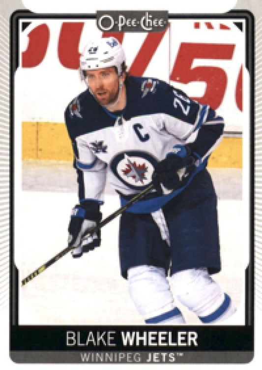 NHL 2021-22 O-Pee-Chee - No 454 - Blake Wheeler