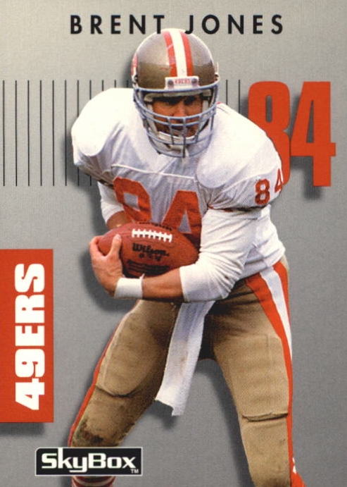 NFL 1992 SkyBox Prime Time - No 246 - Brent Jones