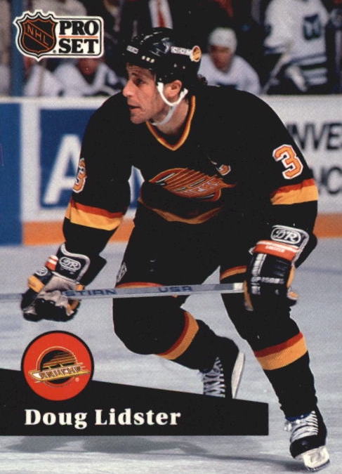 NHL 1991-92 ProSet French - No 247 - Doug Lidster