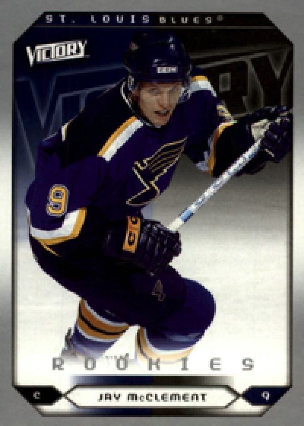 NHL 2005-06 Upper Deck Victory - No 256 - Jay McClement