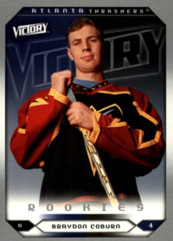 NHL 2005-06 Upper Deck Victory - No. 298 - Braydon Coburn