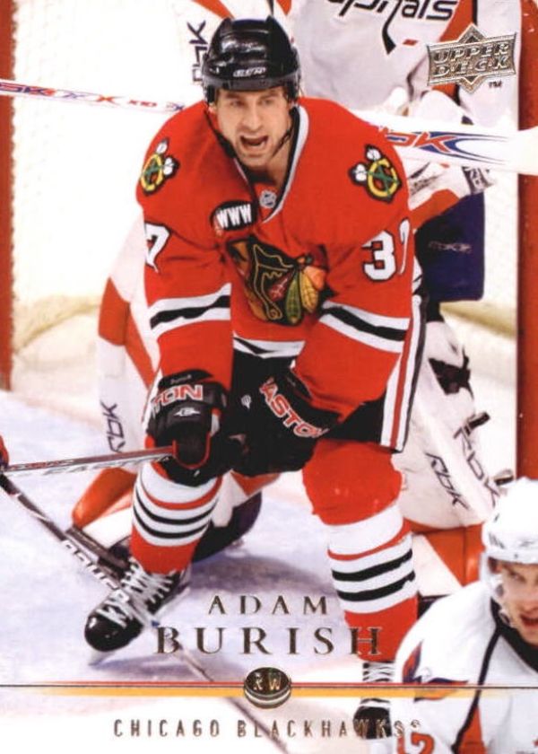 NHL 2008-09 Upper Deck - No 157 - Adam Burish