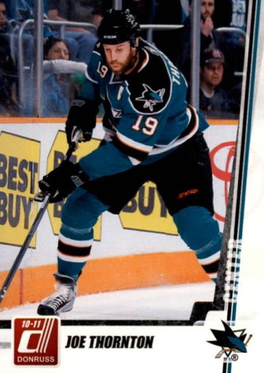 NHL 2010-11 Donruss - No 80 - Joe Thornton