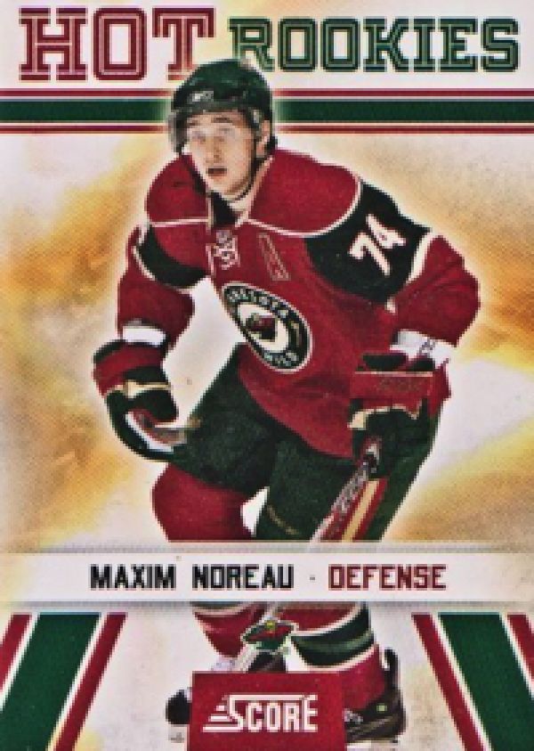 NHL 2010-11 Score - No 536 - Maxim Noreau