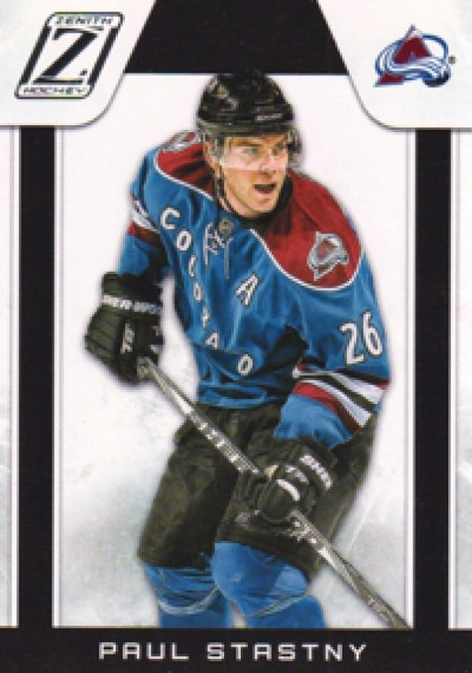 NHL 2010-11 Zenith - No 59 - Paul Stastny
