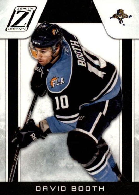 NHL 2010-11 Zenith - No 65 - David Booth