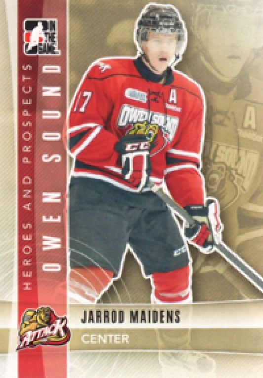 NHL 2011-12 ITG Heroes and Prospects - No 18 - Jarrod Maidens