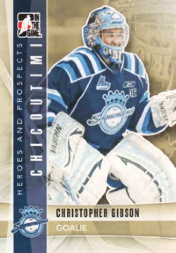 NHL 2011-12 ITG Heroes and Prospects - No 45 - Christopher Gibson