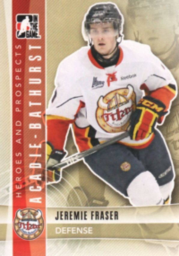 NHL 2011-12 ITG Heroes and Prospects - No 50 - Jeremie Fraser