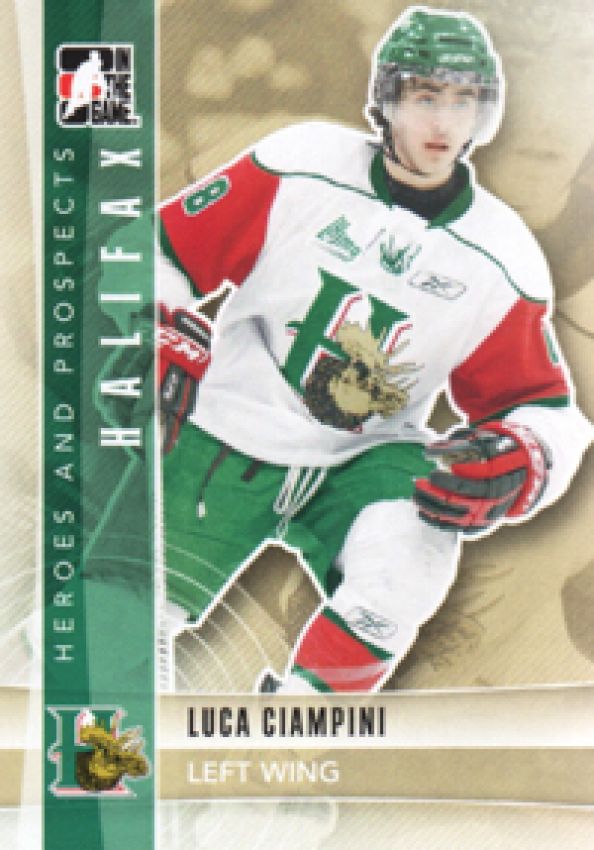 NHL 2011-12 ITG Heroes and Prospects - No 54 - Luca Ciampini