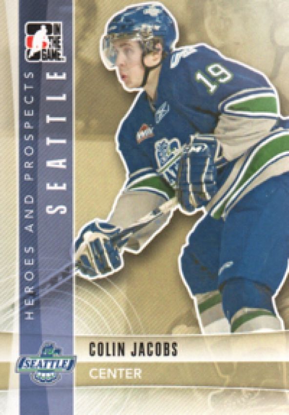 NHL 2011-12 ITG Heroes and Prospects - No 68 - Colin Jacobs