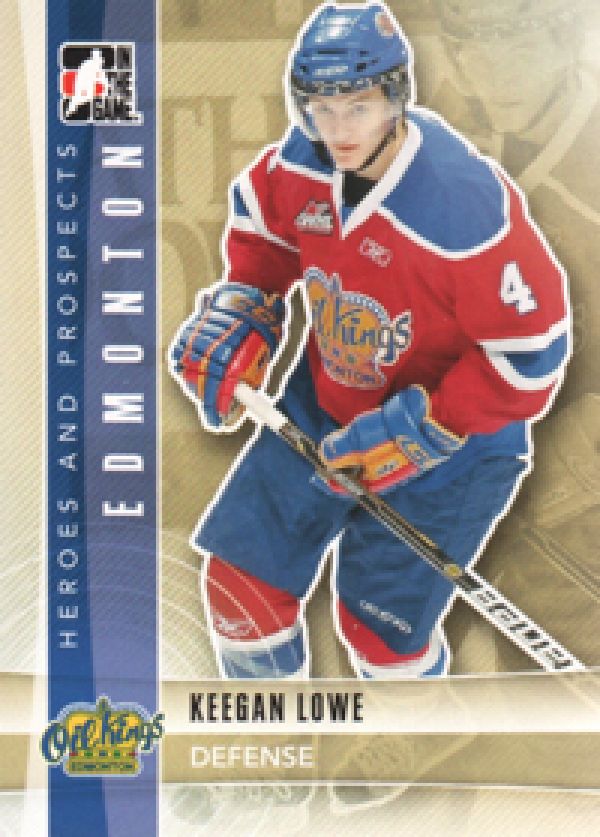 NHL 2011-12 ITG Heroes and Prospects - No 77 - Keegan Lowe