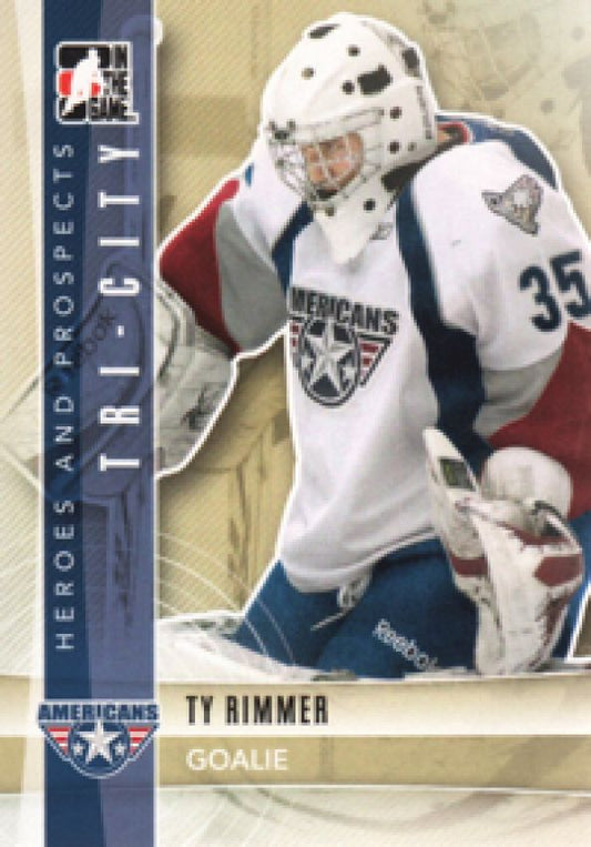 NHL 2011-12 ITG Heroes and Prospects - No 87 - Ty Rimmer