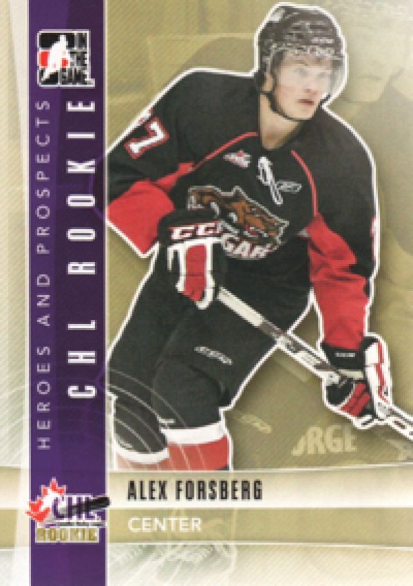 NHL 2011-12 ITG Heroes and Prospects - No 91 - Alex Forsberg