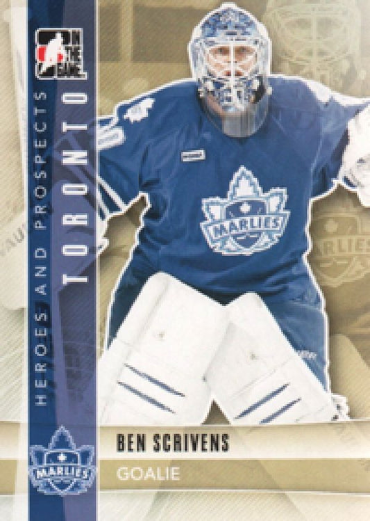 NHL 2011-12 ITG Heroes and Prospects - No 104 - Ben Scrivens