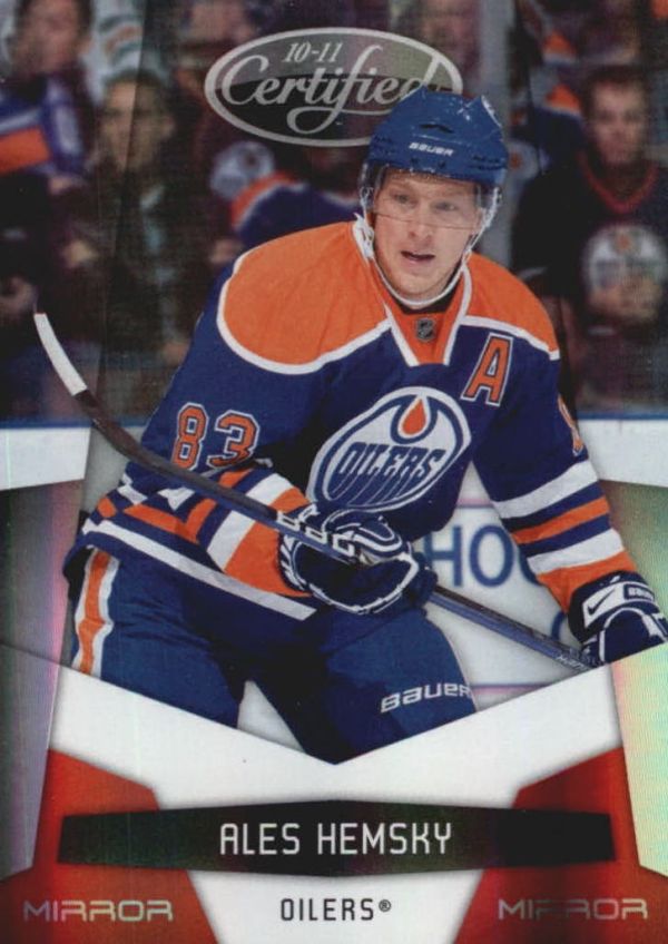 NHL 2010-11 Certified Mirror Red - No 57 - Ales Hemsky