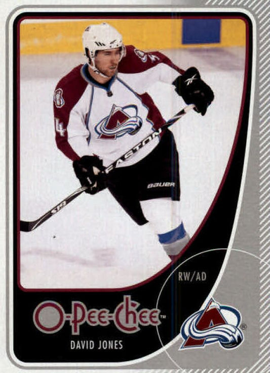 NHL 2010-11 O-Pee-Chee - No 231 - David Jones