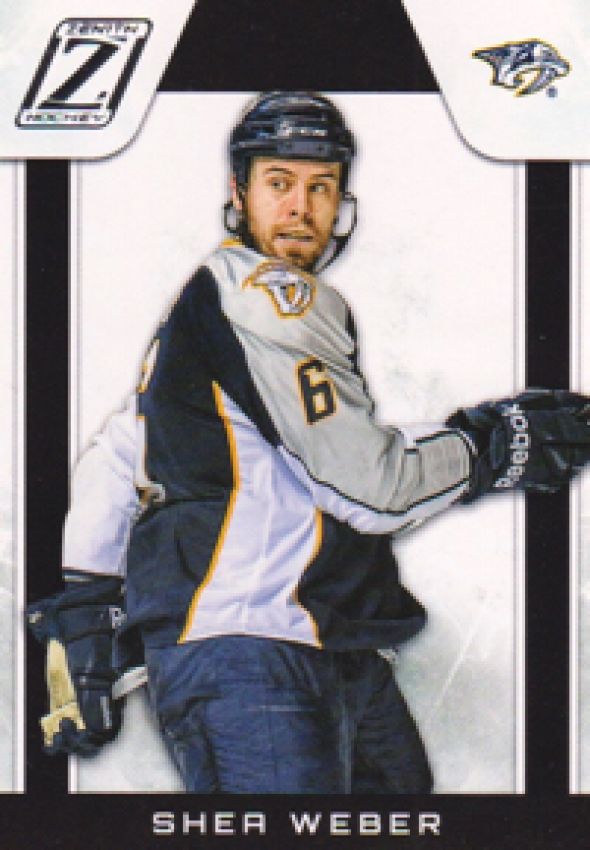 NHL 2010-11 Zenith - No 75 - Shea Weber